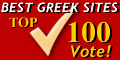 top 100 greek sites top 100 greek sites